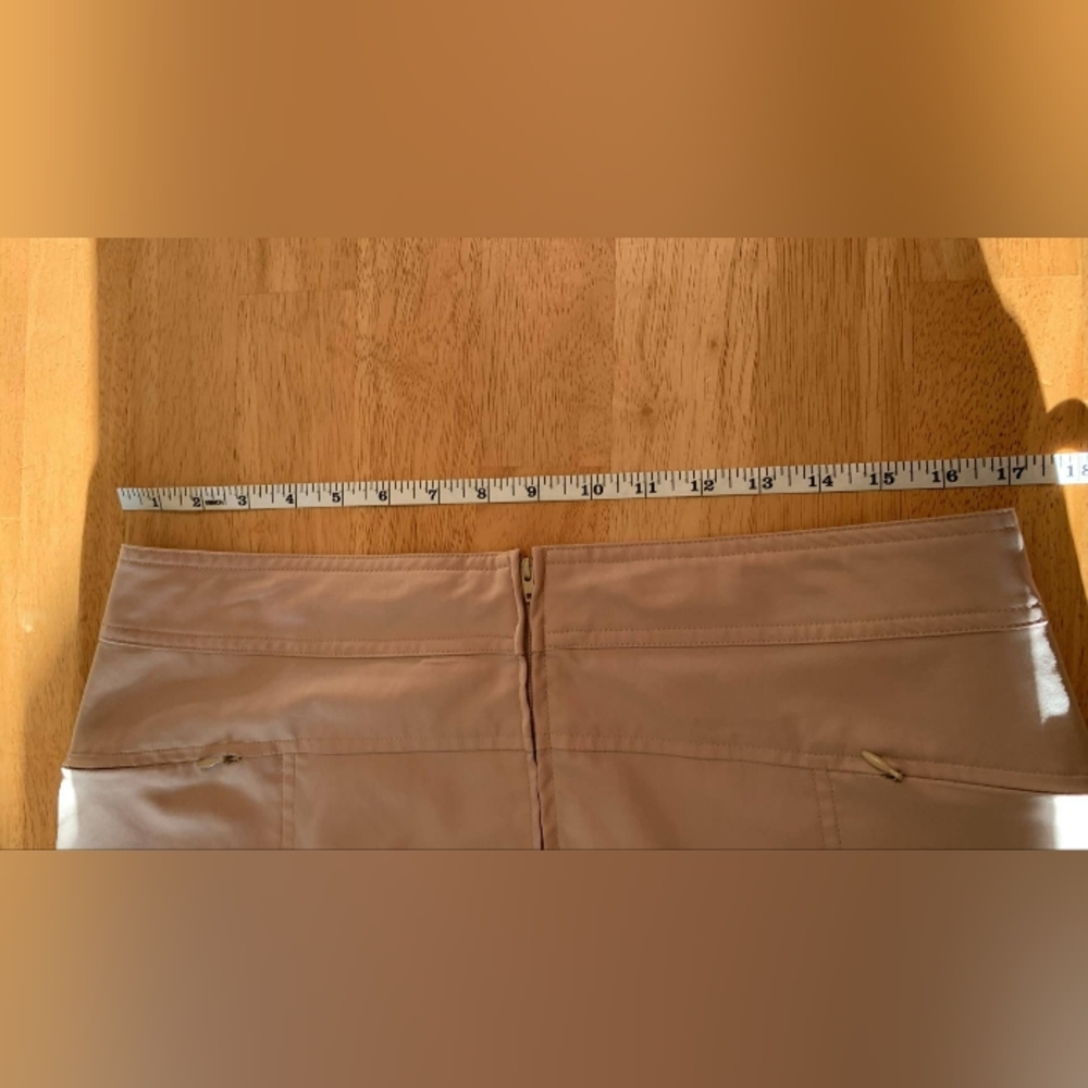 Patagonia Water Girl Women's Tan Mid Length Khaki Skirt Size 10 - Picture 8 of 8